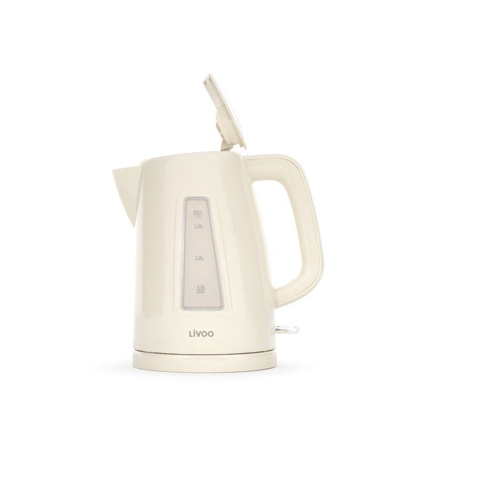 Bouilloire - Livoo - Dod184c - 2200 W - 1,7 L - Socle 360° - Blanc Cassé Livoo - Mathon - 3