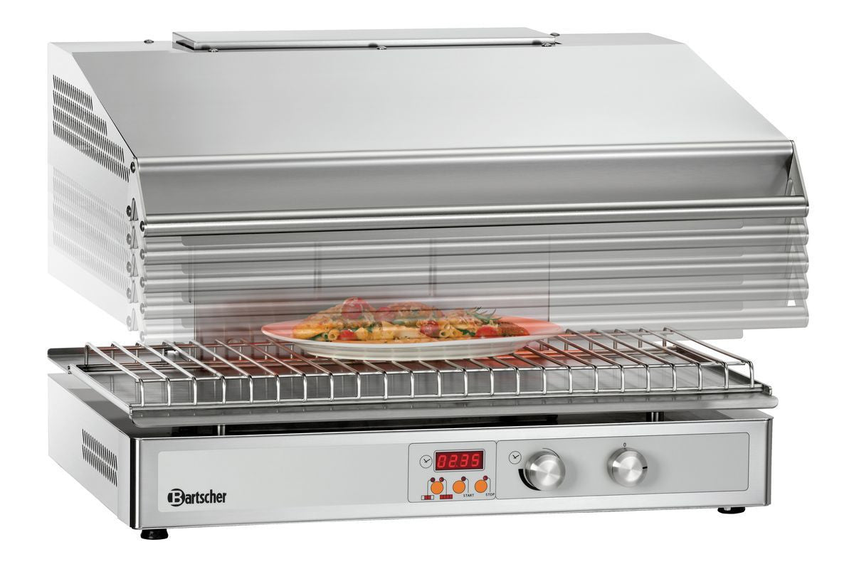 Salamandre de Cuisine électrique Hi-Light-Lift 700 - 2 zones - Bartscher - Mathon - 2