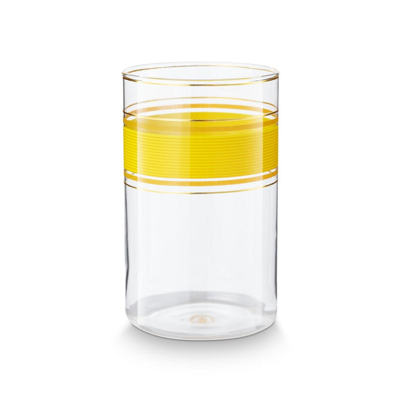 Lot de 6 Verres à eau Longdrink Pip Chique Jaune - 360ml Pip Studio - Mathon - 1