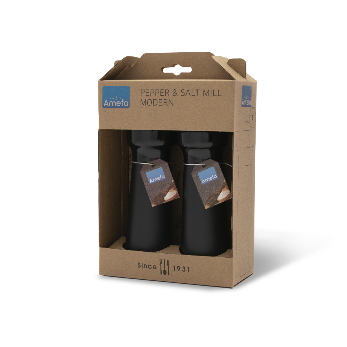 Fanny Noir - Duo de moulins poivre & sel Amefa - Mathon - 3