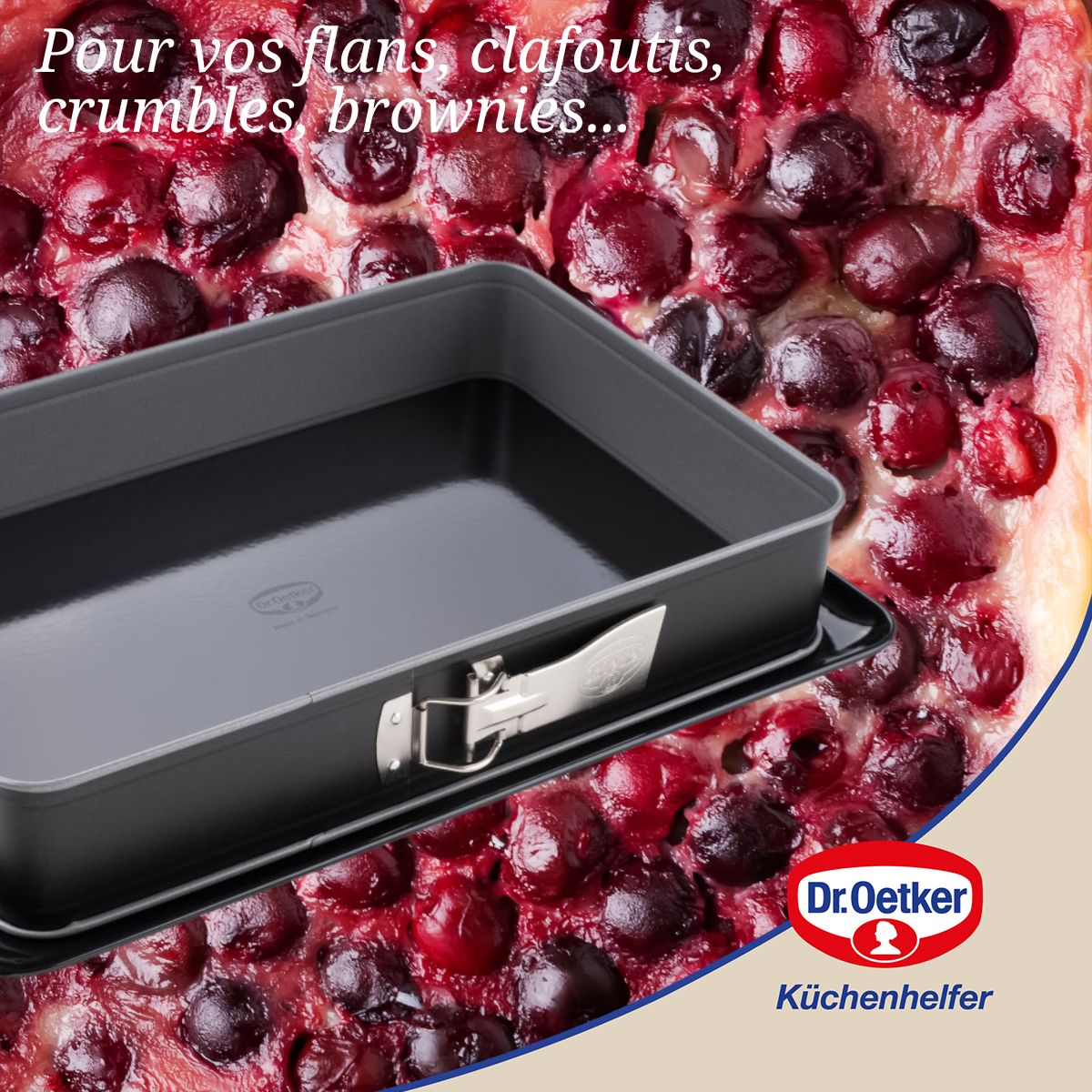 Moule à gâteau et plat four 38 x 25 x 7 cm Dr Oetker Back-Idee Kreativ Dr. Oetker - Mathon - 5