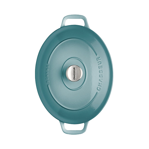 Cocotte Ovale quartz 29 cm Chasseur - Mathon - 2