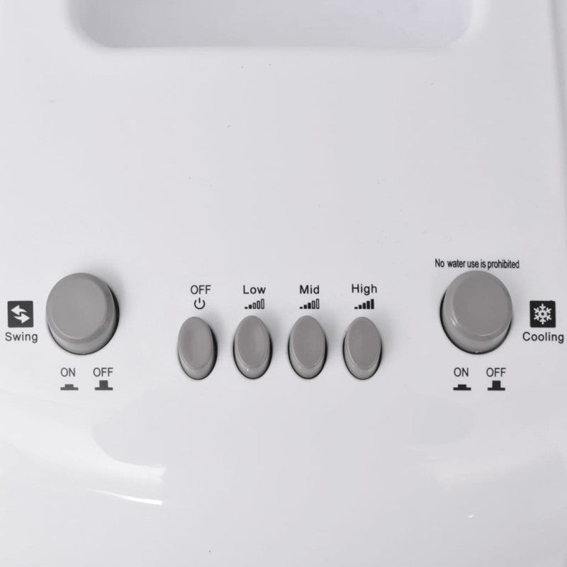 Refroidisseur D Air Portable 80 W 4 L 25x26x56 Cm VIDAXL - Mathon - 5