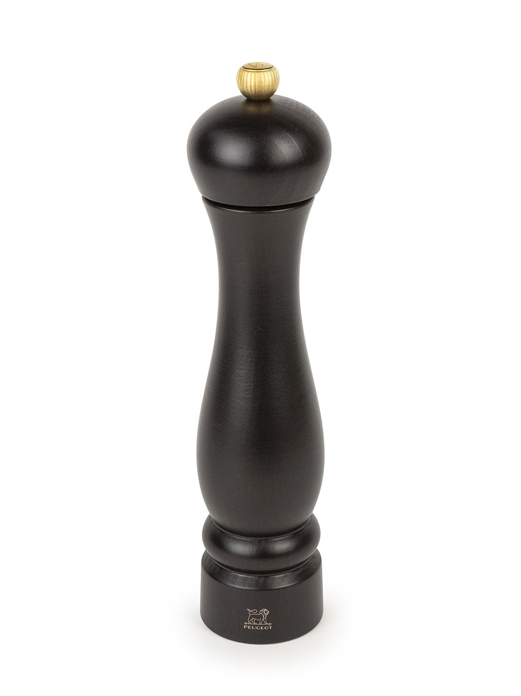 Clermont Moulin à poivre en bois couleur chocolat 24cm Peugeot - Mathon - 1