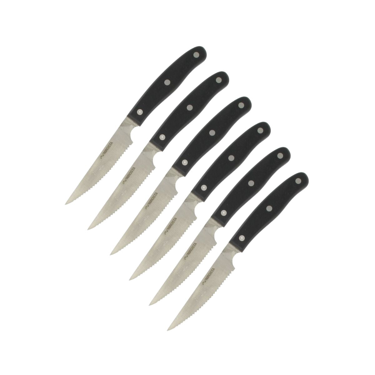 Lot de 6 couteaux à steak 22 cm  Fit Nirosta - Mathon - 1