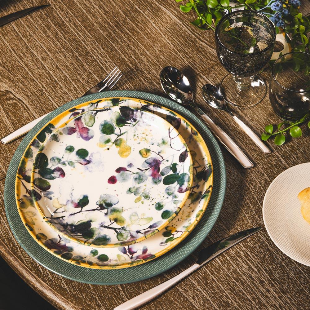 Assiette à dessert Garden 22,5 cm (lot de 6) Table passion - Mathon - 4