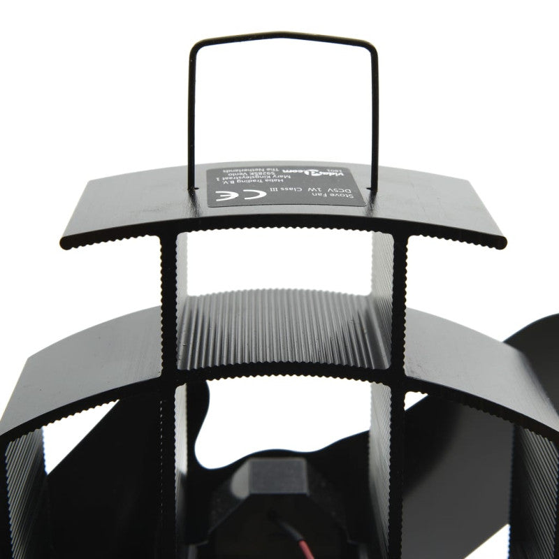 Ventilateur De Poêle Alimenté Par Chaleur 2 Pales Noir VIDAXL - Mathon - 6