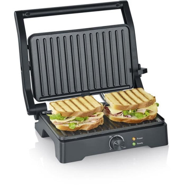 Grill Multifonction électrique -   - Kg2391 - 1800 W - 28 X 17 Cm - Noir Severin - Mathon - 3