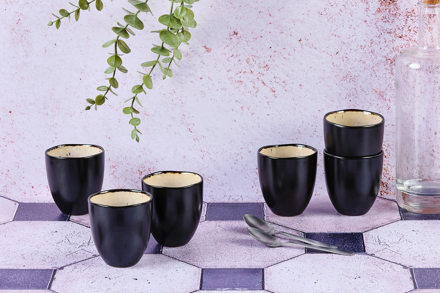 Tasse IRIS 15cl - 6 pièces - Blanc ivoire Björn - Mathon - 2