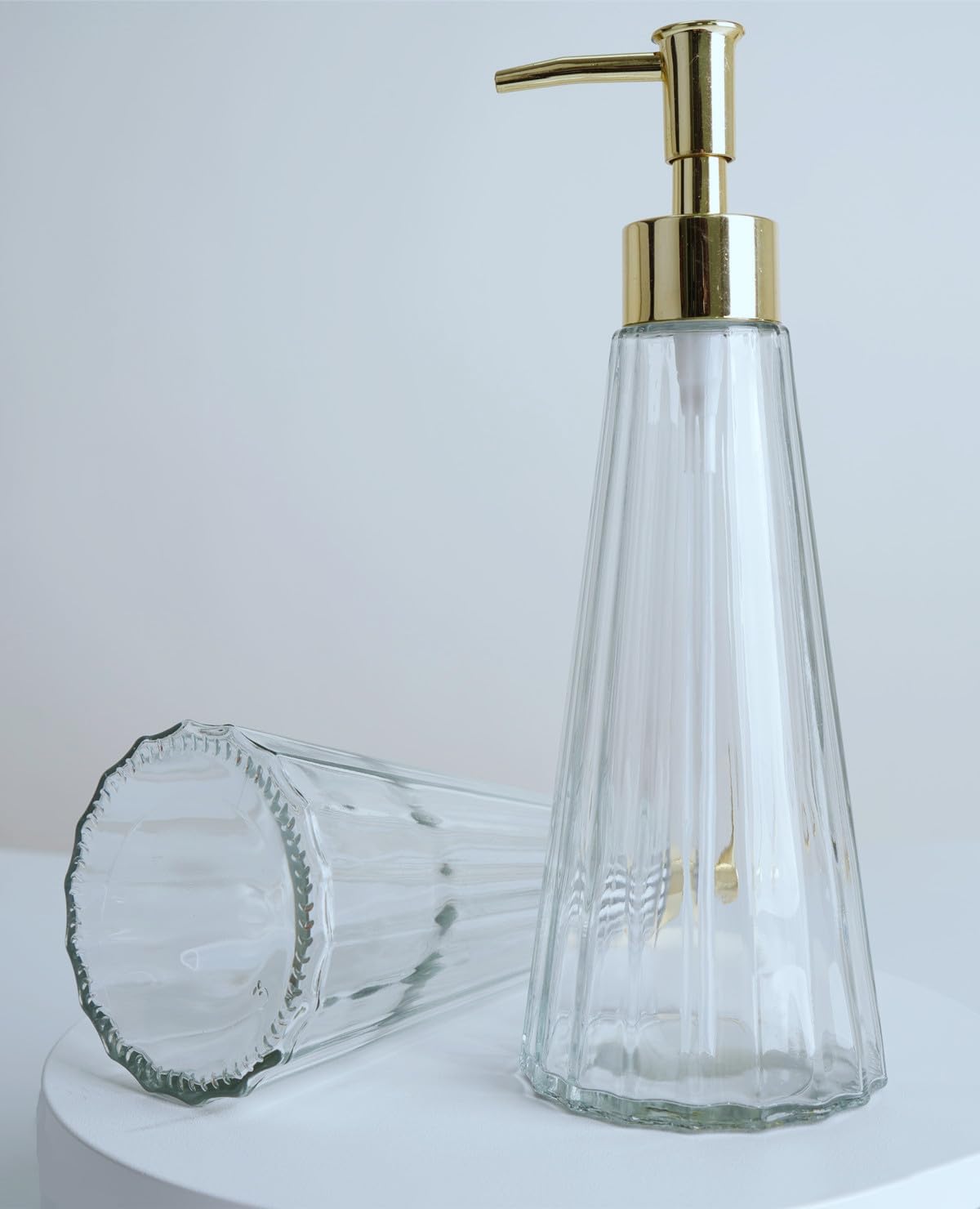 Distributeur Savon en Verre de 300 ml Vendos85 - Mathon