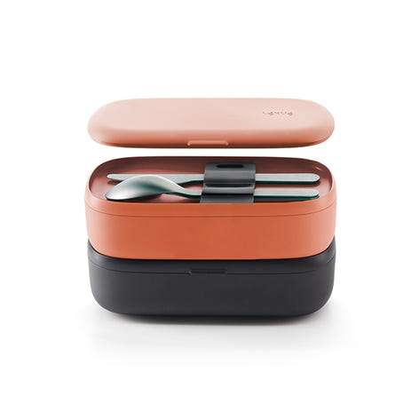 Lunch Box basics To Go corail 1 L Lékué - Mathon - 1