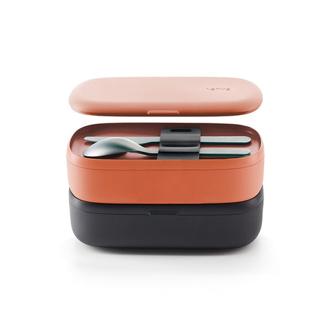 Lunch Box basics To Go corail 1 L Lékué - Mathon - 1