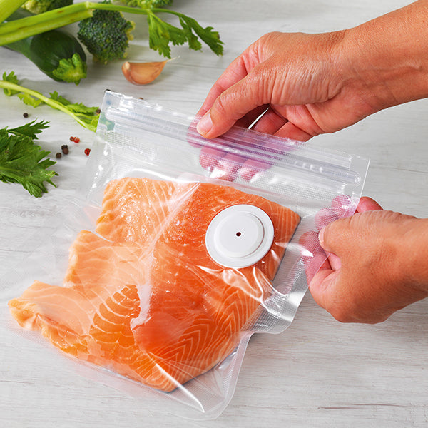 20 sacs réutilisables pour pompe à vide KC.MINIVAC35L Kitchen Chef Professional - Mathon - 1