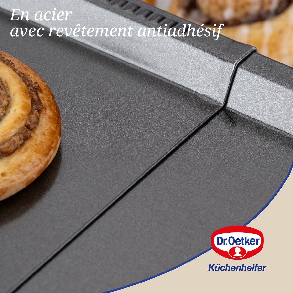 Plaque four extensible 36 à 52 x 33 cm Dr Oetker Tradition Dr. Oetker - Mathon - 5