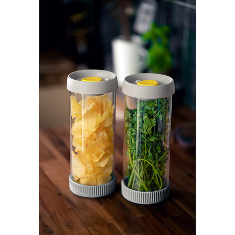 Lot de 2 cylindres de conservation sous vide 1500 ml  Pika - Mathon - 1