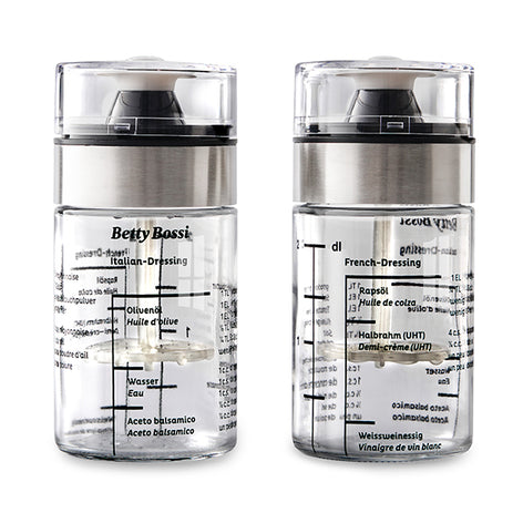 2 mélangeurs pour sauce à salade en verre  Betty Bossi - Mathon - 1