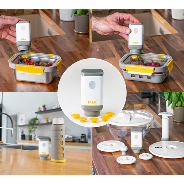 Pompe électrique de mise sous vide et 5 valves  Pika - Mathon - 2