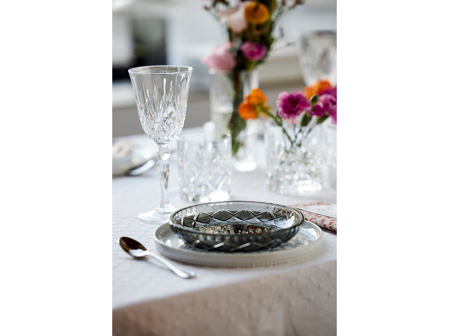 Set de 4 verres à vin rouge MELODIA 27cl Transparent Lyngby Glas - Mathon - 7