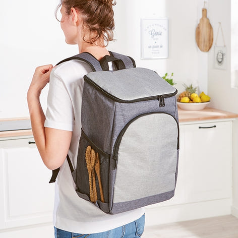Sac à dos glacière isotherme 20 L gris Mathon - Mathon - 1