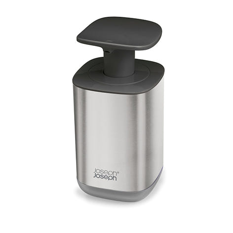 Pompe à savon en inox noir Joseph Joseph - Mathon - 1
