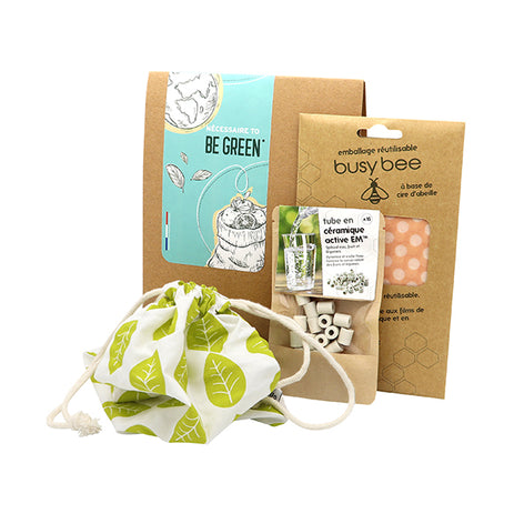Kit 3 accessoires Ecolo Be Green - Mathon - 1