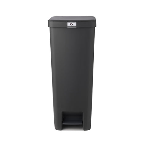 Poubelle à pédale StepUp grise 40 L  Brabantia - Mathon - 1