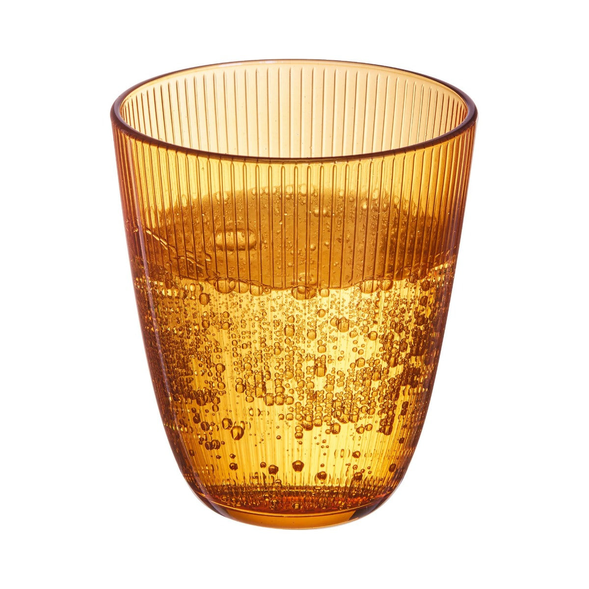 6 verres à eau jaunes 31cl Concepto Stripy Amber Luminarc - Mathon - 3