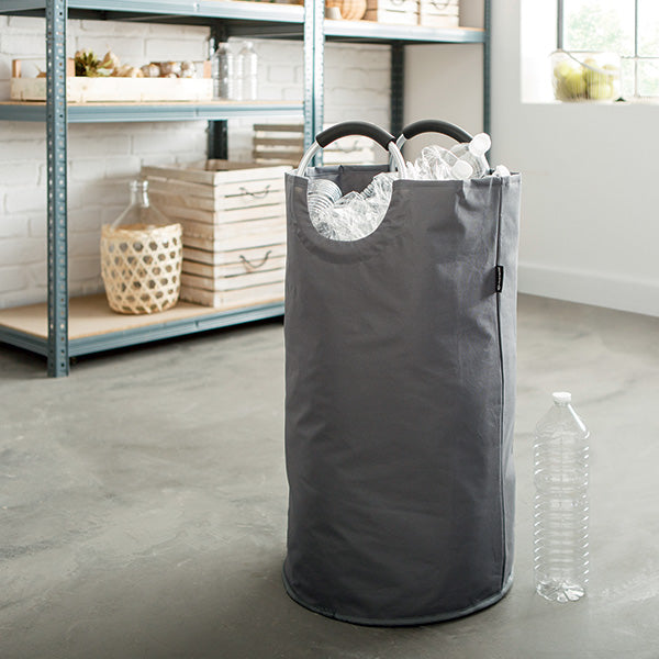 Lot poubelle de cuisine en inox 30 L et grand panier de tri 72 L  Mathon - Mathon - 6