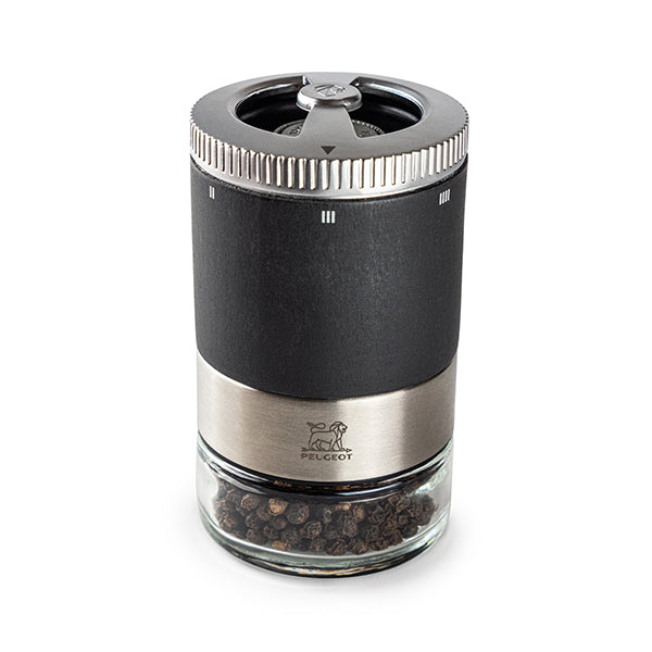 Moulin à poivre Maestro graphite 11 cm à réservoir interchangeable Peugeot - Mathon - 1