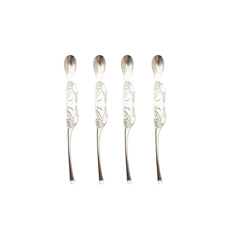 Set de 4 fourchettes à homard en acier inoxydable  Point Virgule - Mathon