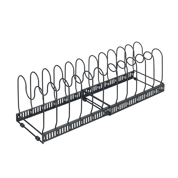 Support extensible 2 en 1 pour couvercles et poêles 57x18 cm  Wenko by Maximex - Mathon - 1
