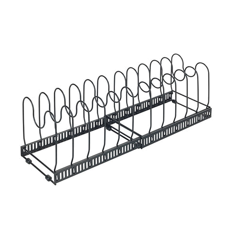 Support extensible 2 en 1 pour couvercles et poêles 57x18 cm  Wenko by Maximex - Mathon - 1