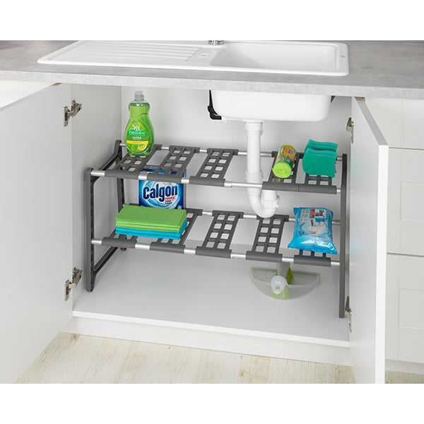 Etagère sous évier Flexi télescopique Wenko by Maximex - Mathon - 2