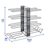 Support pour casseroles et poêles 3 en 1 Wenko by Maximex - Mathon - 6