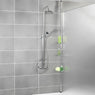 Étagère de douche télescopique acier inox 4 tablettes Wenko by Maximex - Mathon - 2
