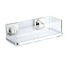 Étagère murale en acier inox Vacuum-Loc® Quadro Wenko by Maximex - Mathon - 1