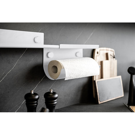 Porte rouleau essuie-tout Jill blanc Wenko by Maximex - Mathon - 2