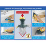 Brosse de nettoyage 4 en 1 Profi Wenko by Maximex - Mathon - 5
