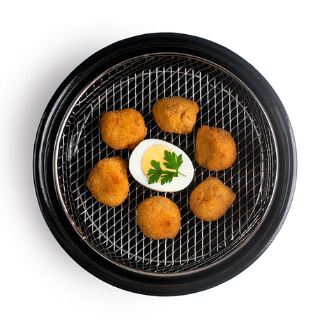 Panier rond ø19 cm pour friteuse à air chaud Ibili - Mathon - 2