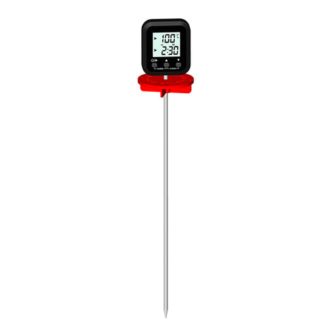 Thermomètre digital à déclenchement automatique avec tige inox 25 cm Nogent - Mathon