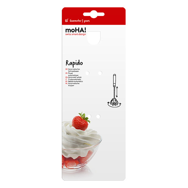 Fouet automatique inox Rapido 30cm Moha - Mathon - 2