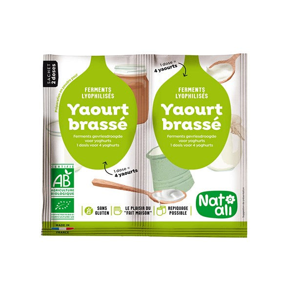 Préparation en poudre pour yaourt brassé Nat-ali - Mathon