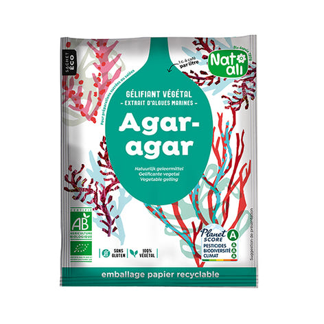 Agar-Agar 50 g bio Nat-ali - Mathon - 1