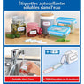 200 étiquettes autocollantes hydrosolubles en rouleau Wenko by Maximex - Mathon - 4