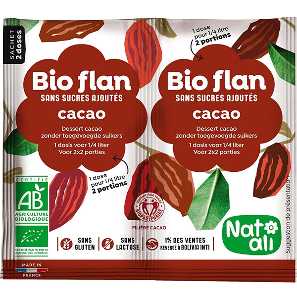 Préparation en poudre pour entremets cacao Nat-ali - Mathon - 2