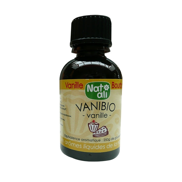 Extrait de vanille bio 30 ml Nat-ali - Mathon