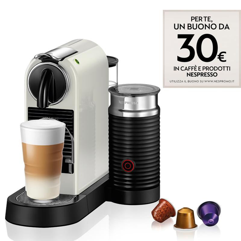 Coffeemachine Nespresso Citiz En 267 Wae  wae   Wae White Black (en 267.wae) Delonghi - Mathon - 1