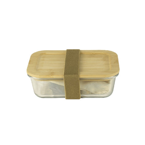 Lunch box avec 3 couverts bambou Pebbly - Mathon - 2
