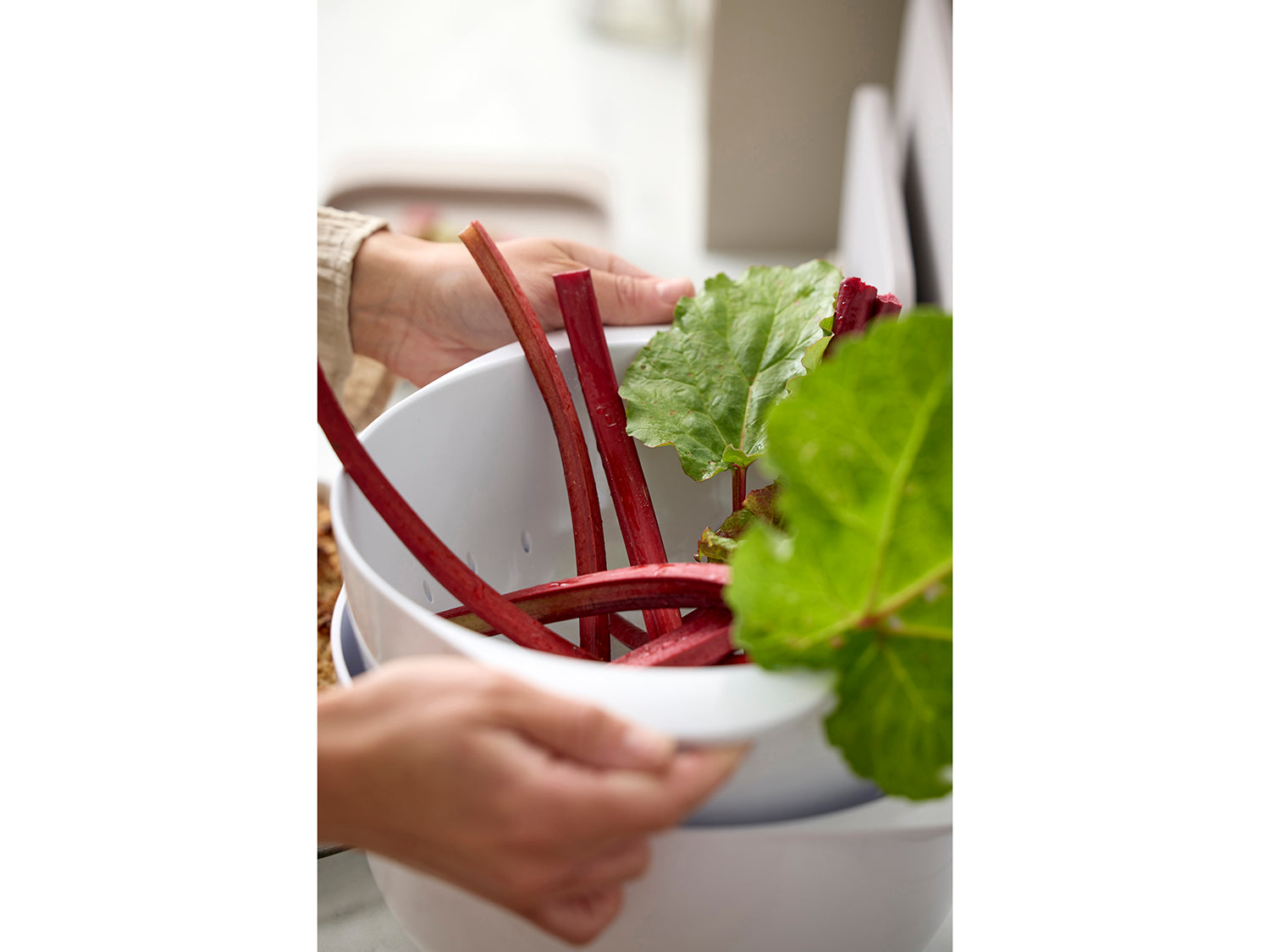 Passoire MARGRETHE Blanc Rosti - Mathon - 3