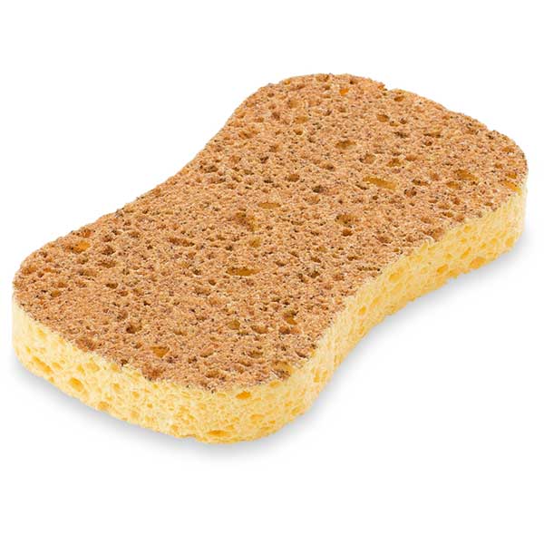 Lot poêle inox antiadhérente Rapid Cook 24 cm et 2 éponges végétales Mathon - Mathon - 4